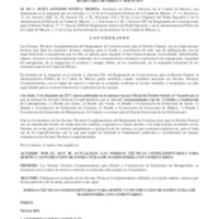 Normas Técnicas Complementarias para Diseño y Construcción de Estructuras de Mampostería con Comentarios 2020